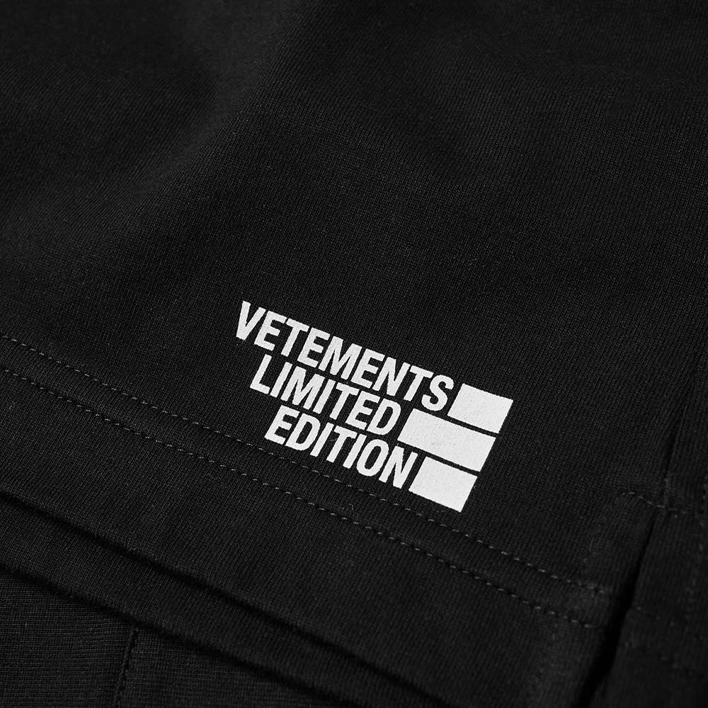 VETEMENTS Logo Limited Edition Jersey Short - 2