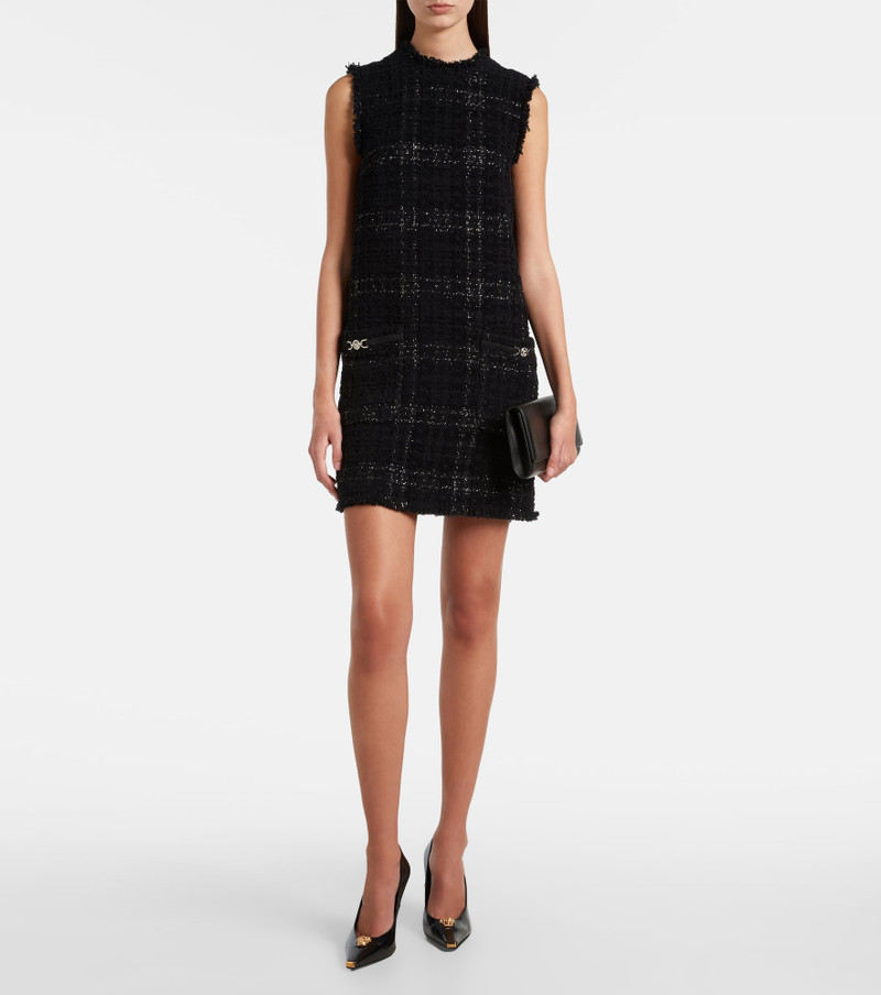 VERSACE Medusa '95 cotton-blend tweed minidress outlook