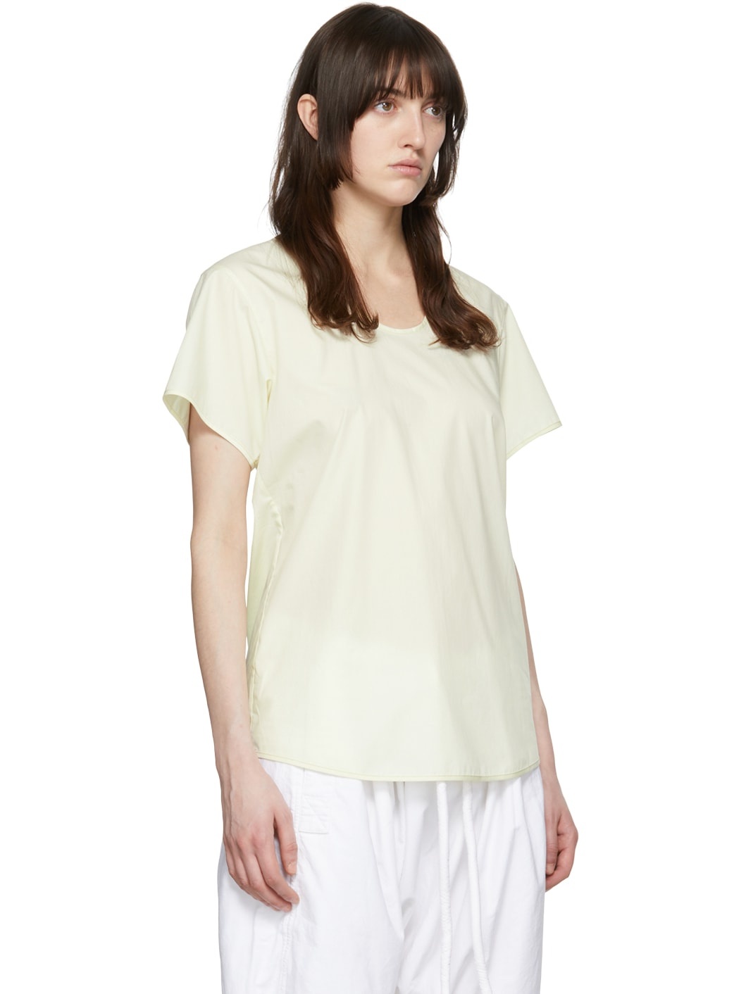 Yellow Cotton T-Shirt - 2
