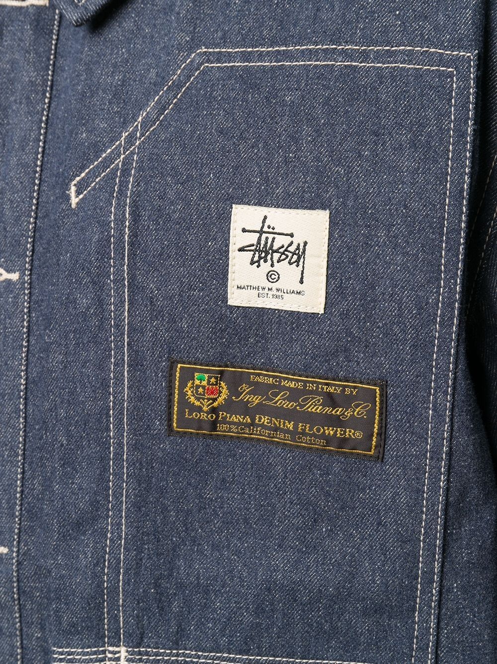 x Stüssy denim jacket - 5