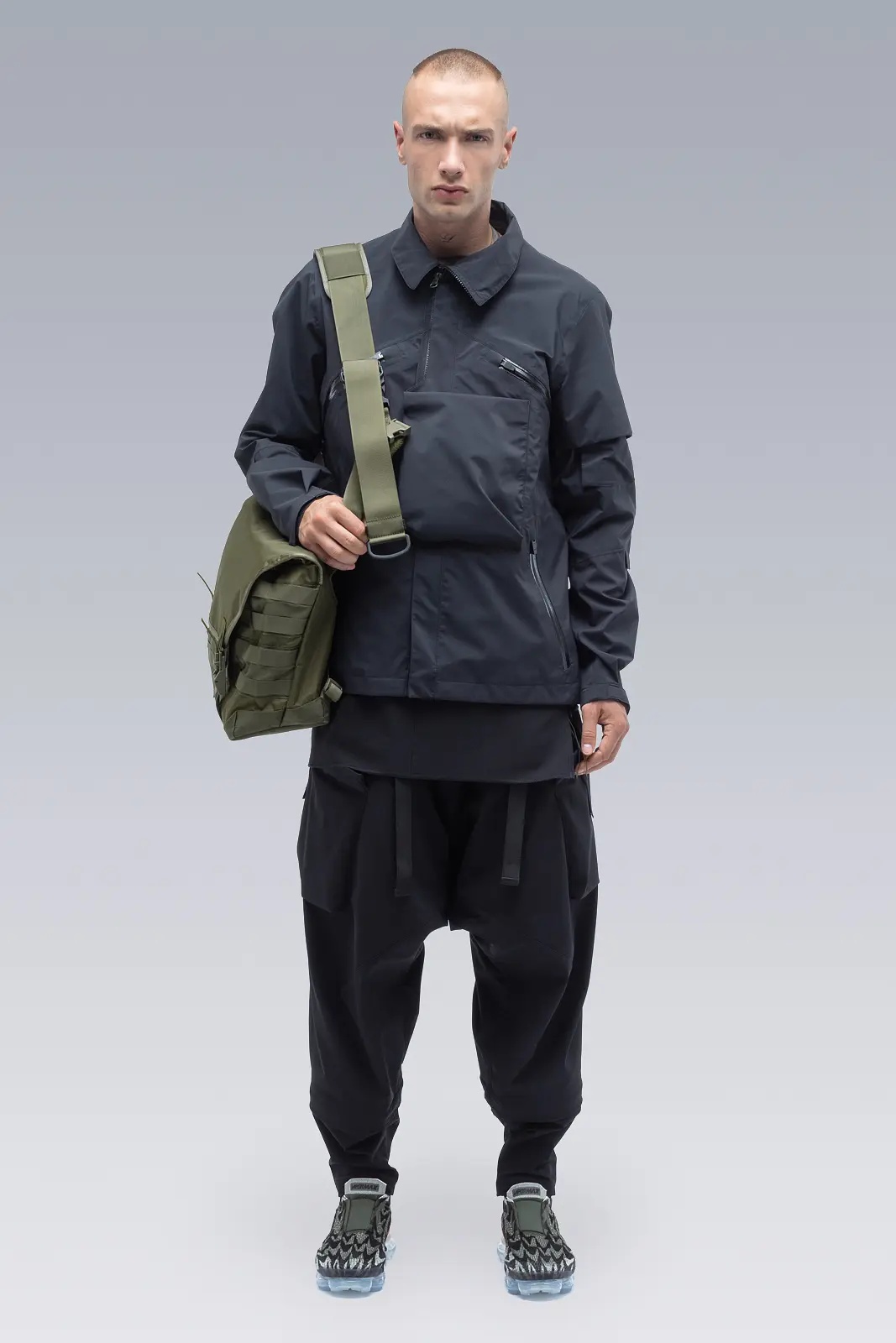 3A-13TS Tec Sys Messenger Einsatztasche Olive - 15