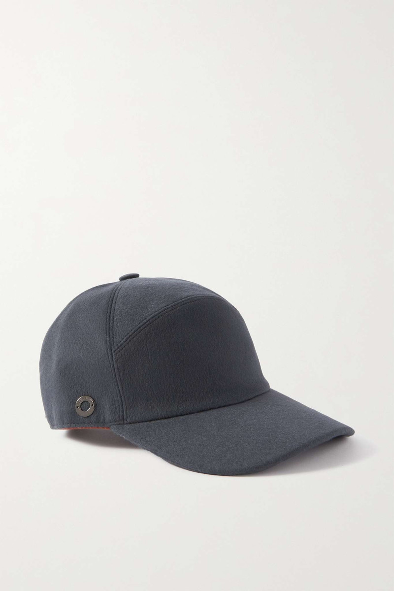 Cashmere baseball cap 1