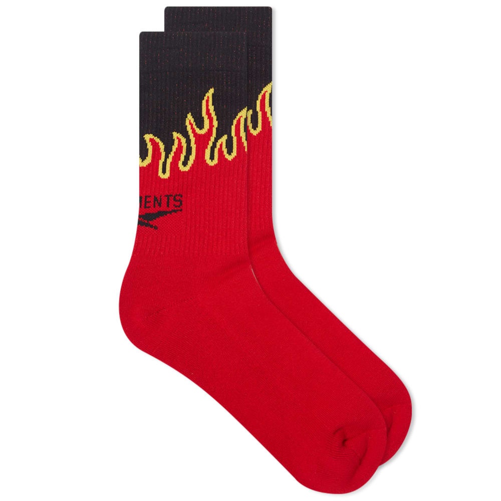 VETEMENTS Fire Socks - 1