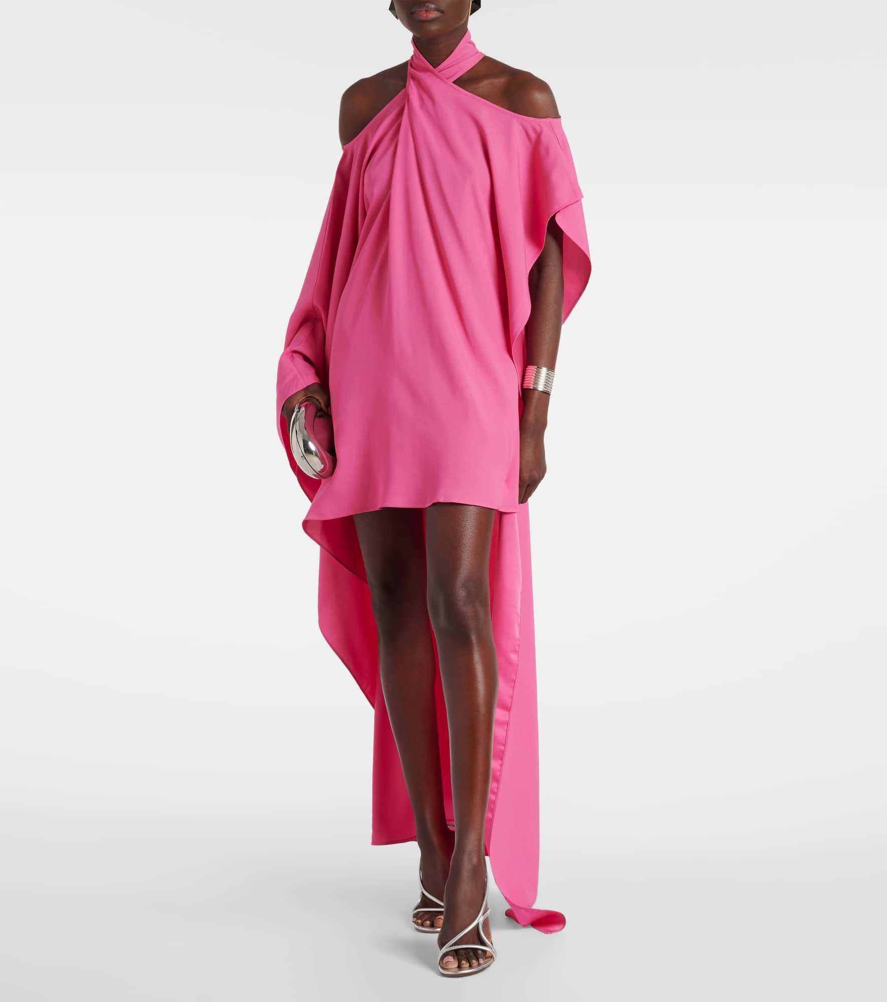 Metauro draped asymmetric kaftan - 2