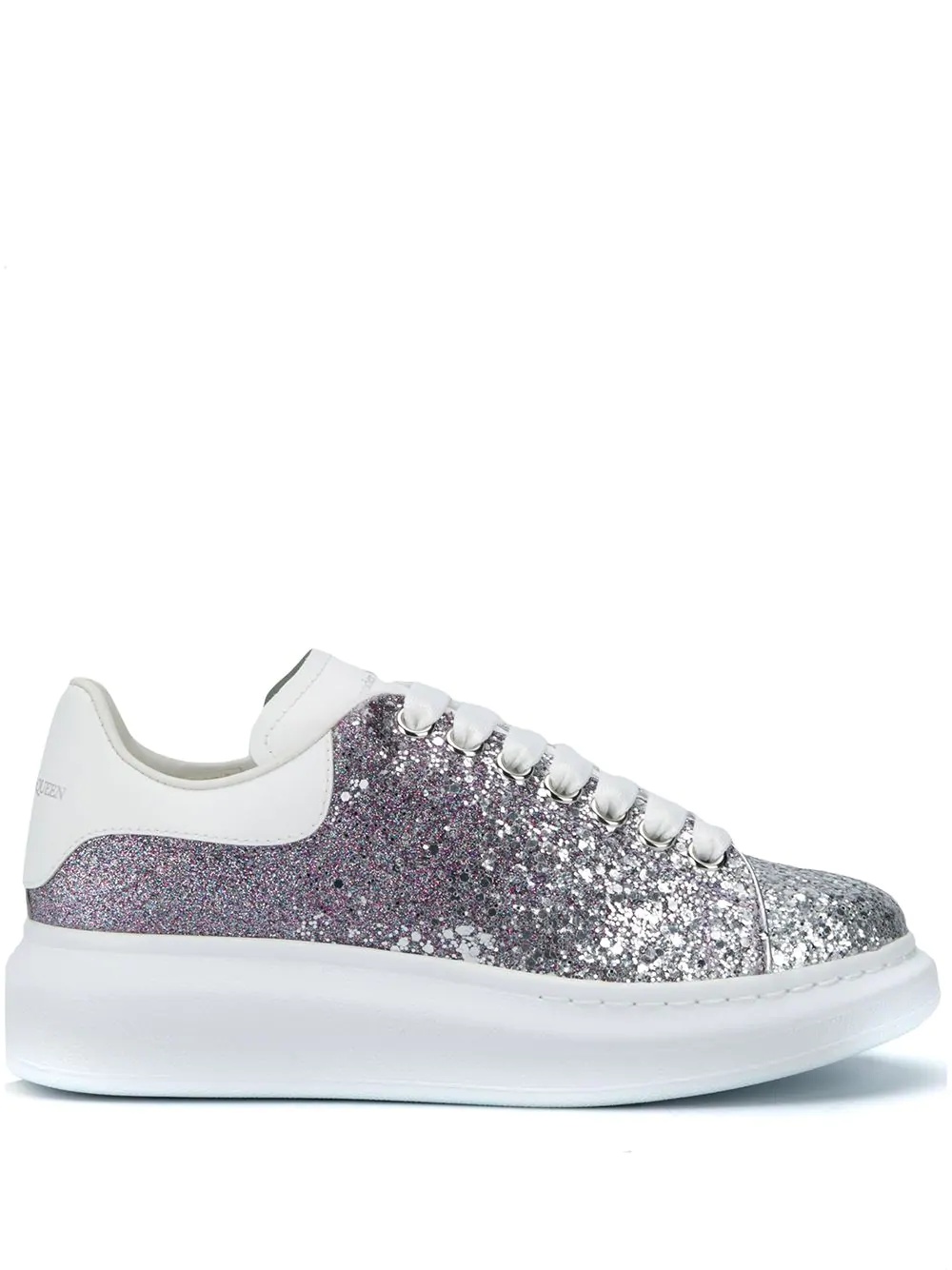 oversized glitter sneakers - 1