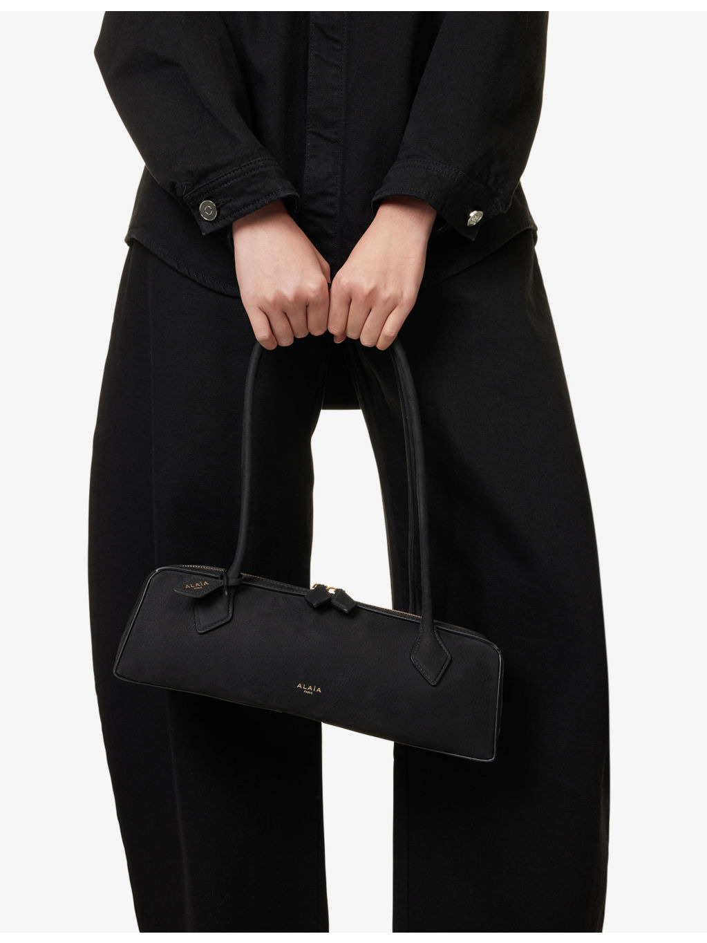 Le Teckel medium leather shoulder bag - 2