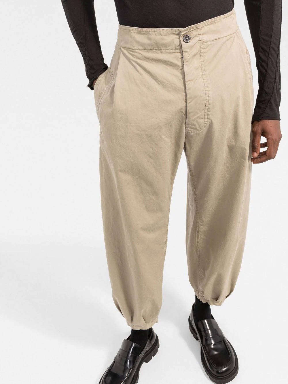 balloon-leg ankle-length trousers - 3