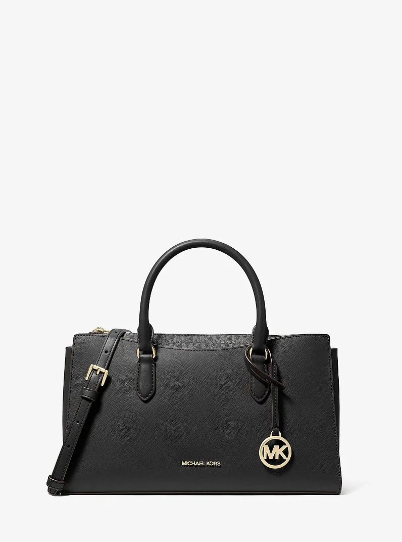 Arden Medium Top-Zip Satchel - 1