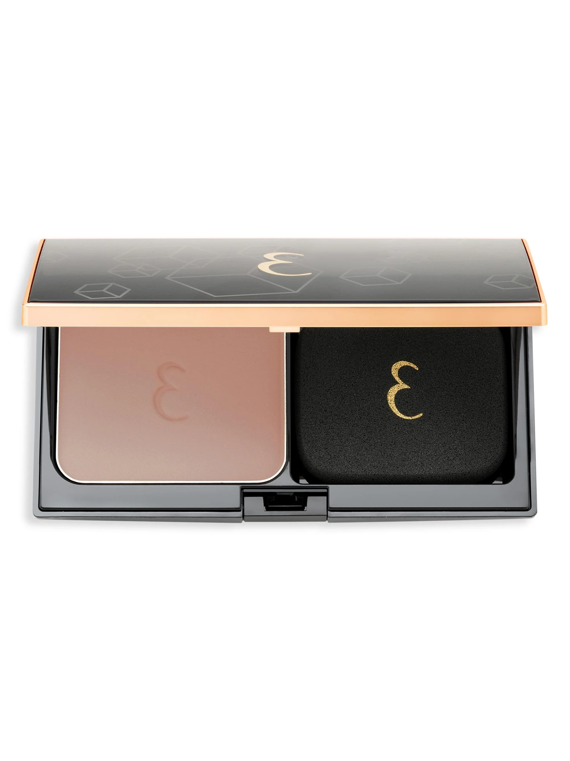 Women's Poudre de Teint Précieuse Porcelaine in Kyoto Luminous Velvet Powder Foundation - Amber Beig - 1