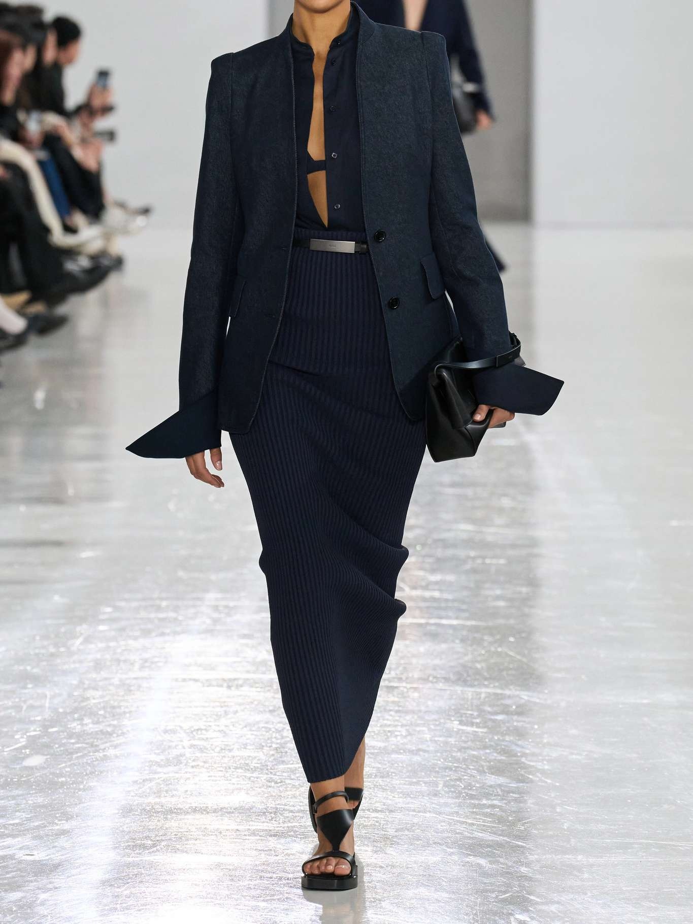 25SS new/Max Mara ベアトリスデニムブレザー Blazer Navy Max Mara Beatrice denim blazer Navy | netaporter | REVERSIBLE