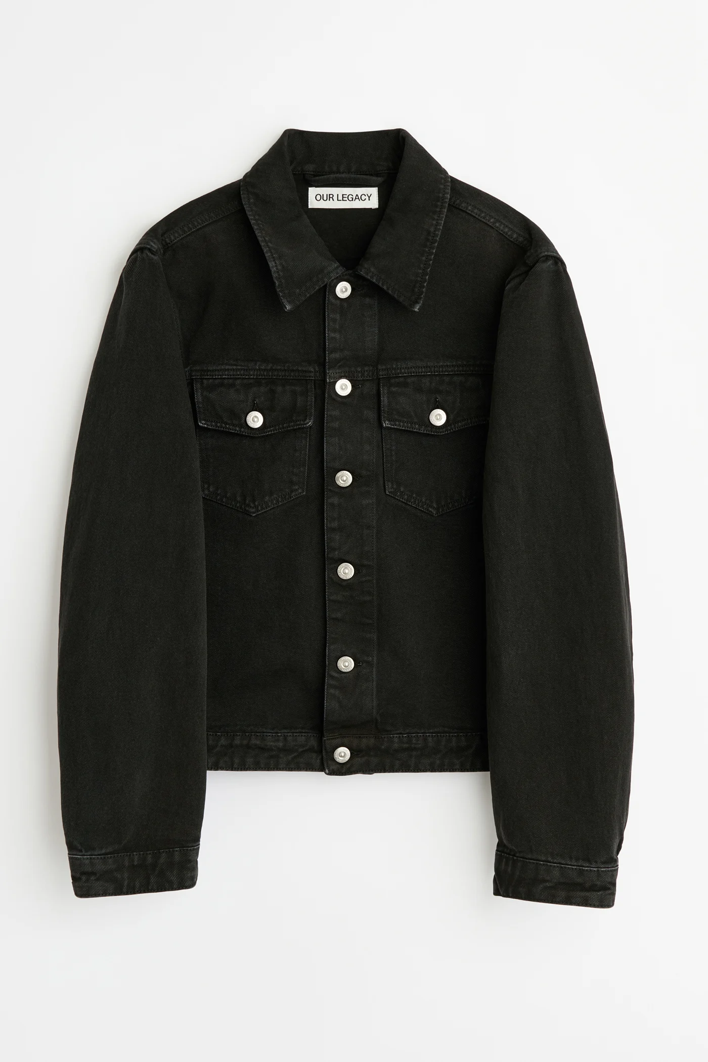 Origin Jacket Overdyed Highway Black Cotton - 1