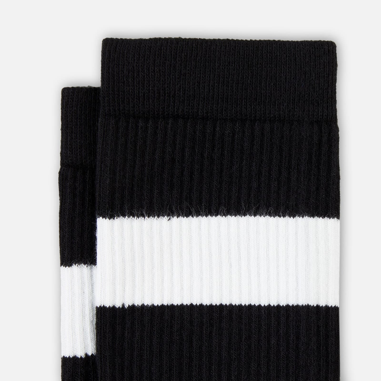 Socks Black White - 2
