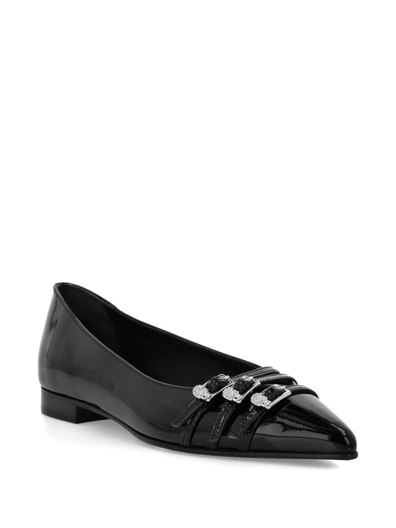 PHILIPP PLEIN multi-strap ballet flats outlook
