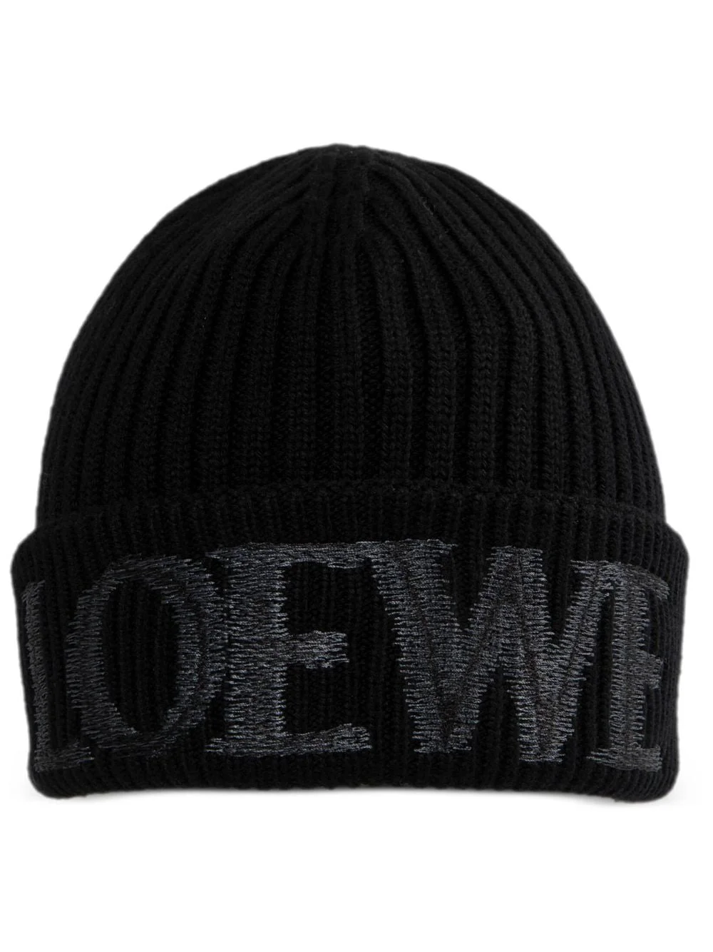Loewe Wool Beanie With Logo - 1
