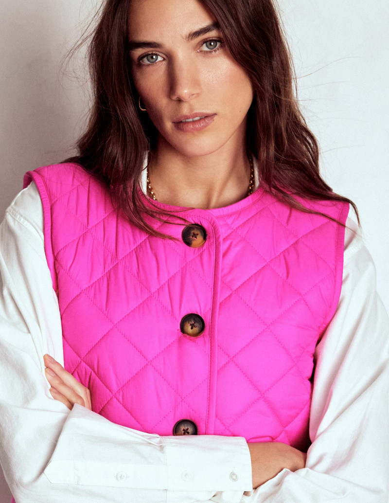 Clerkenwell Reversible Gilet-Pink Ribbon 3