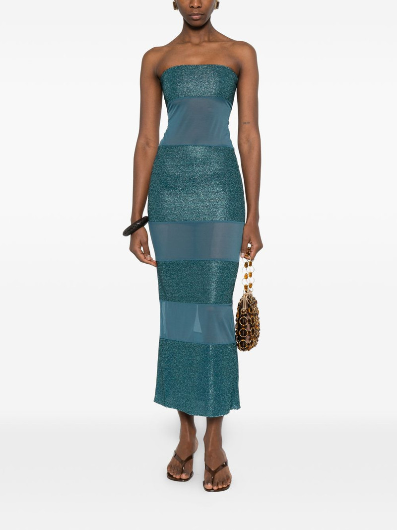 Oséree glitter panel dress outlook