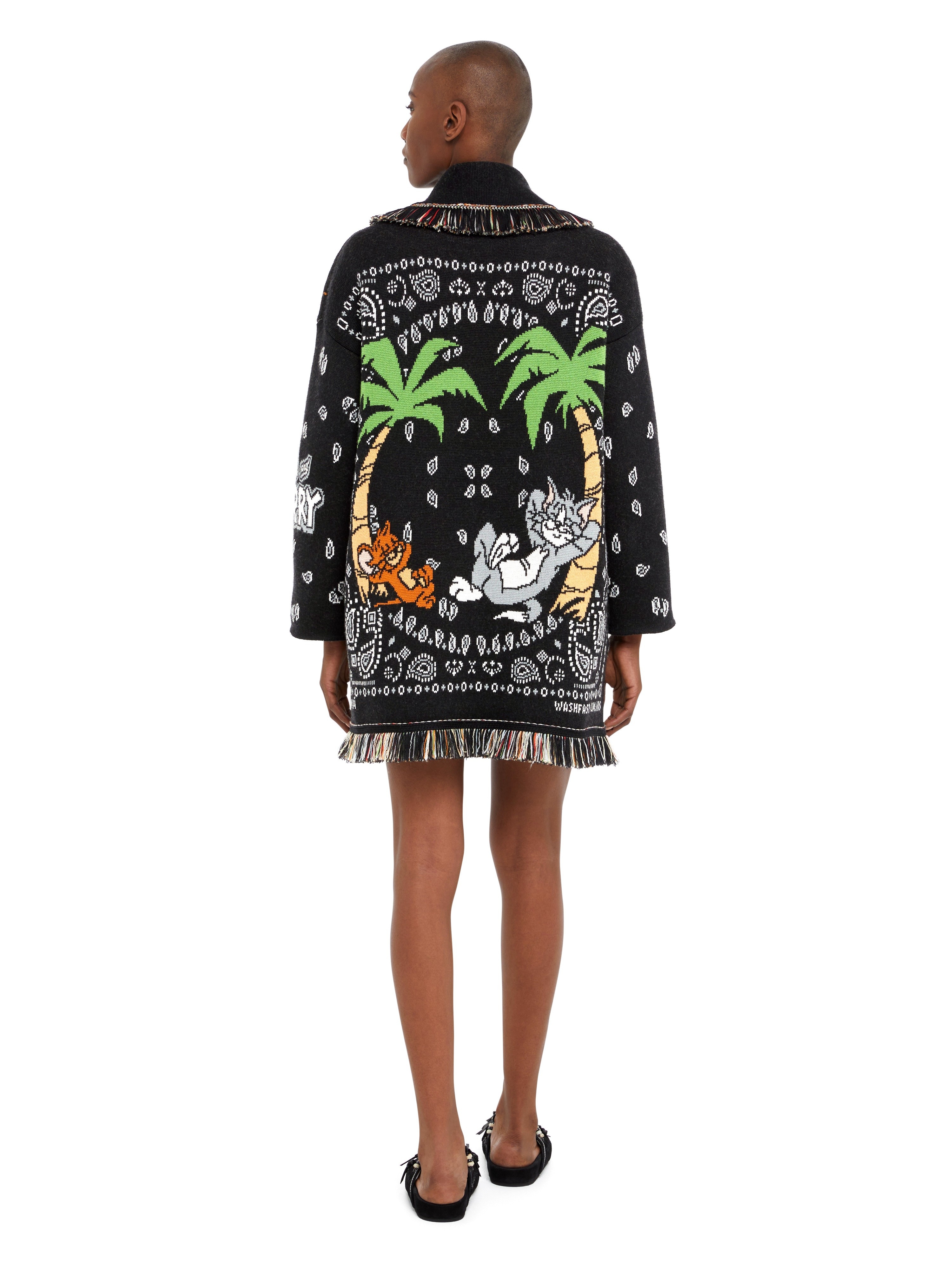 Tom & Jerry Bandana Jacquard Cardigan - 7