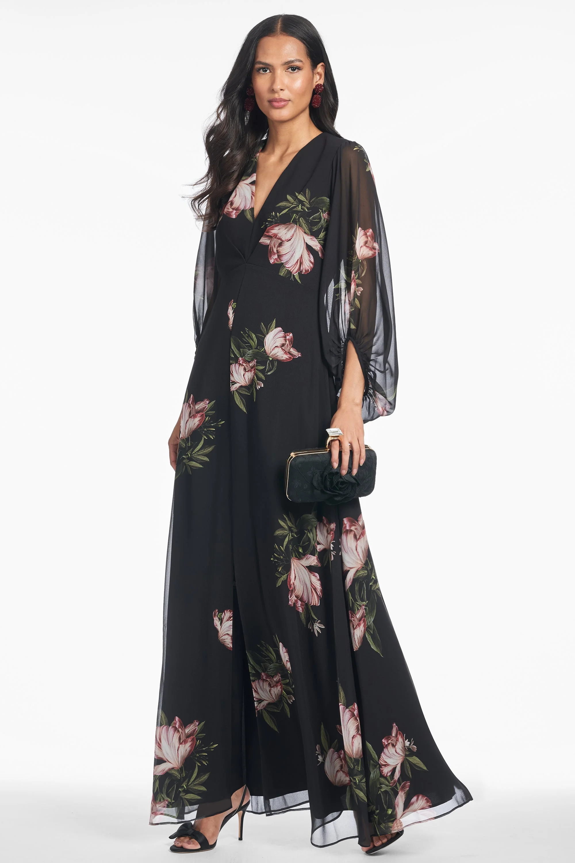 Jenny Gown - Noir Blossom - 1