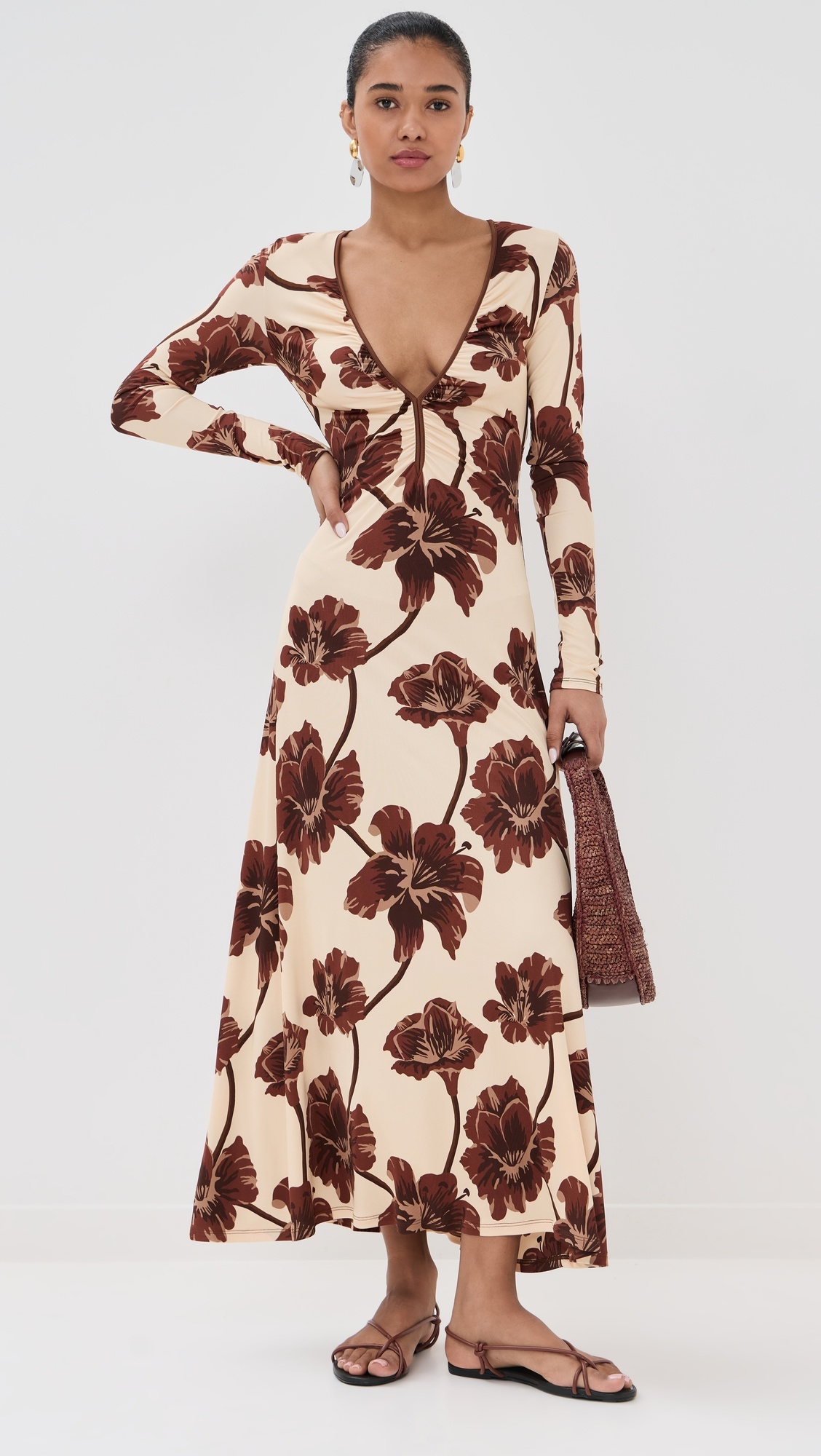 Alma Bordada Ankle Dress - 6