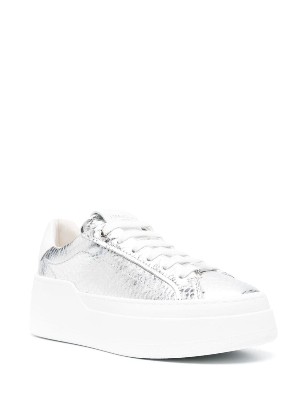 Wedge metallic plaftorm sneakers - 2