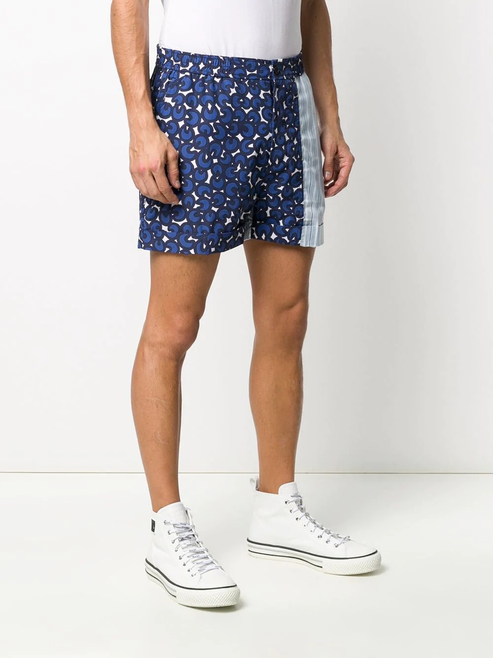 printed bermuda shorts - 3