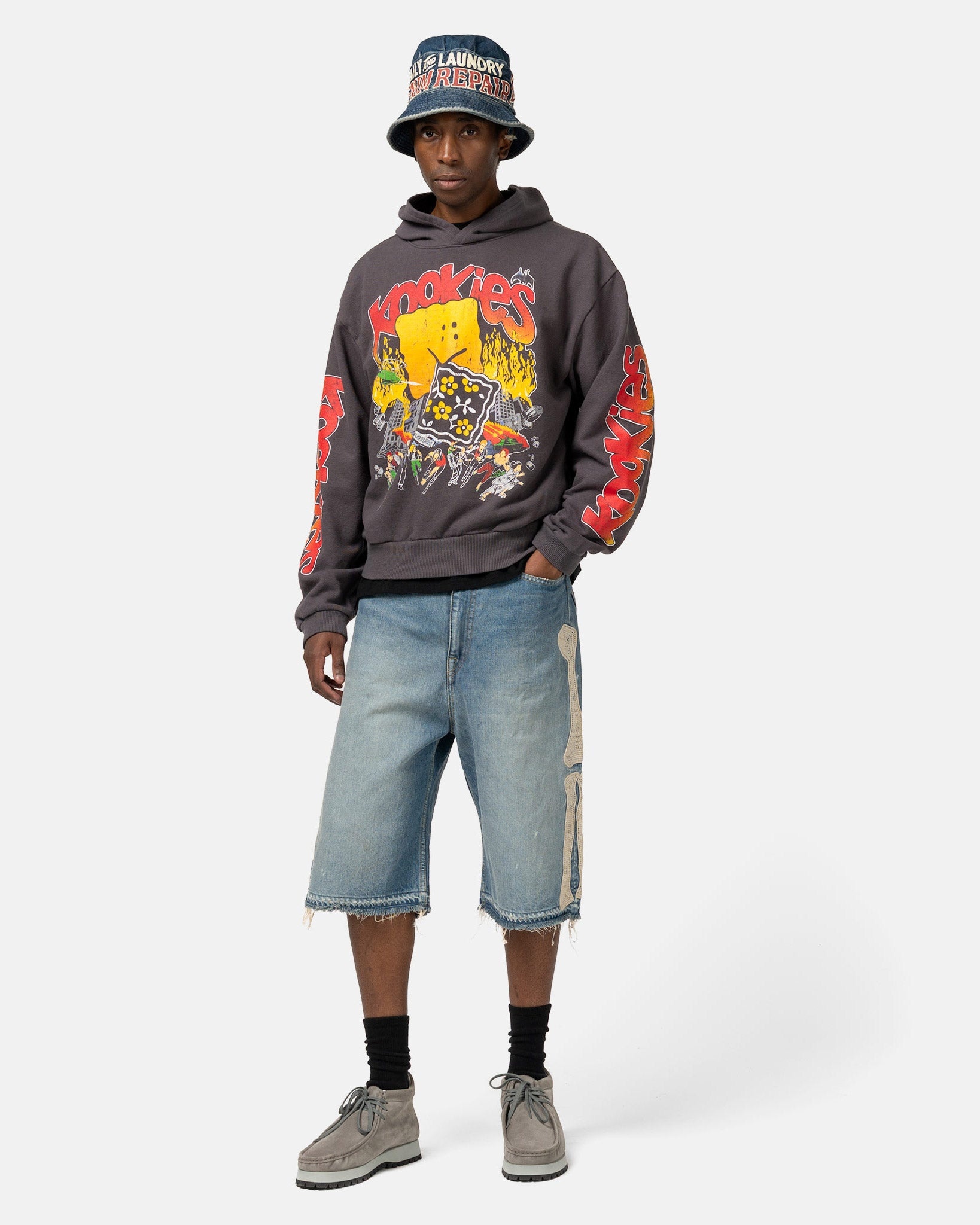 SWT Knit Hoodie (BUSTER PECKISH RAINBOWY) I - 2