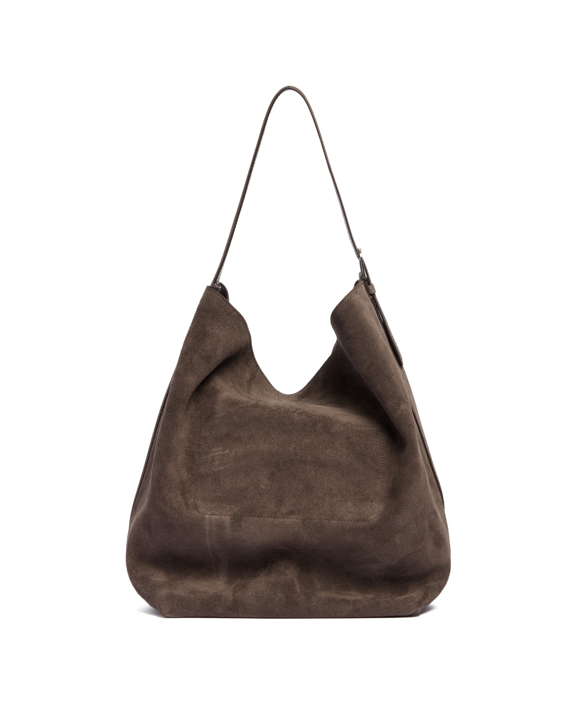 Gray Belted Tote Bag - 2