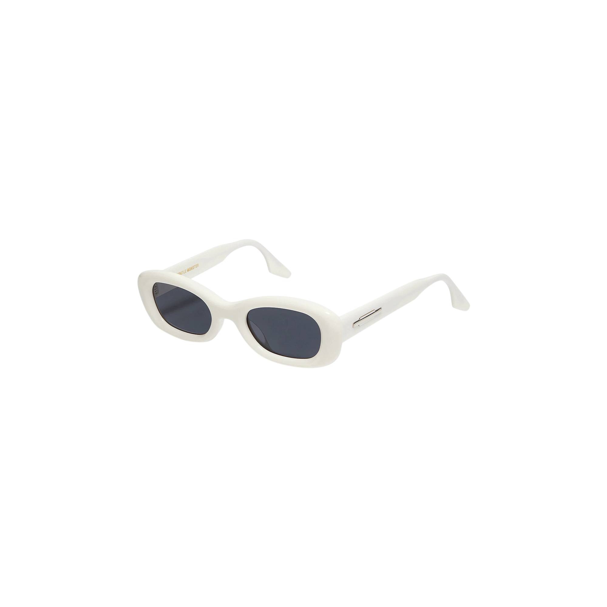 Gentle Monster Tambu W1 Sunglasses 'White' - 2