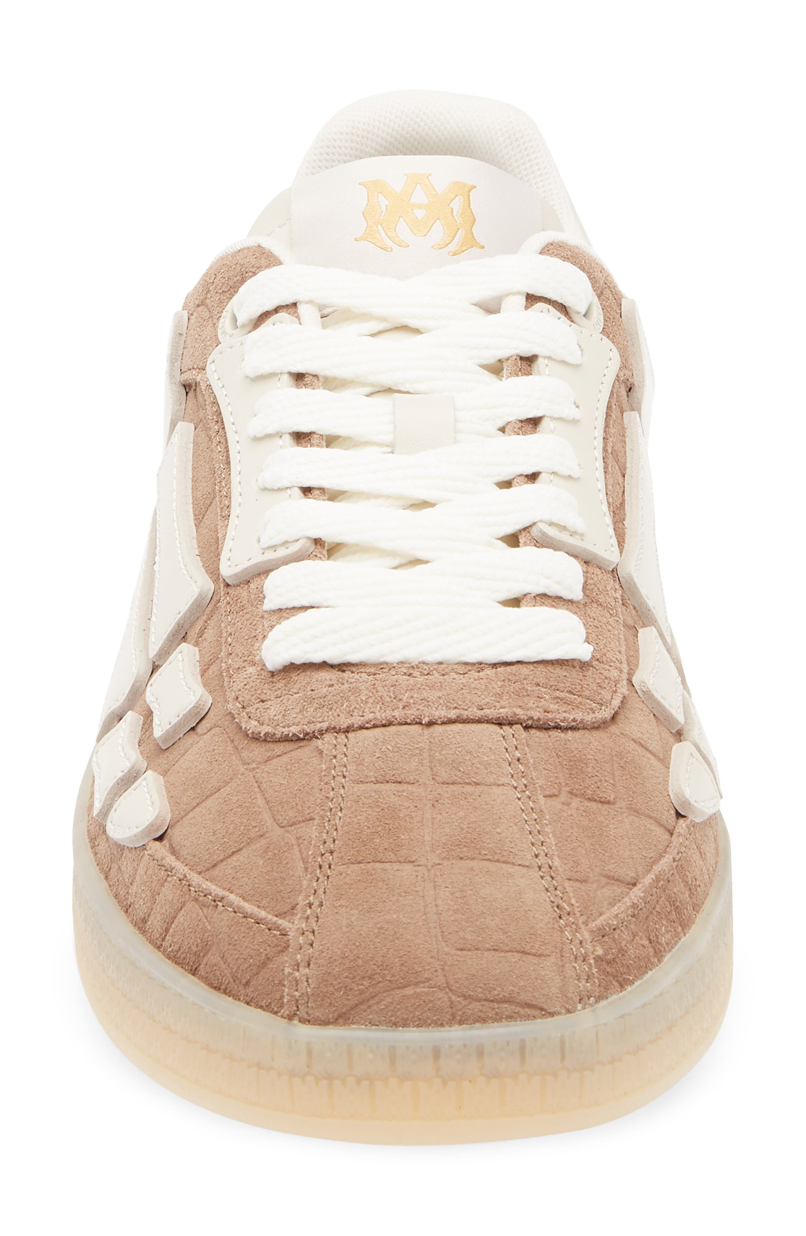 AMIRI Pacific Bones Sneaker in Malt at Nordstrom - 4