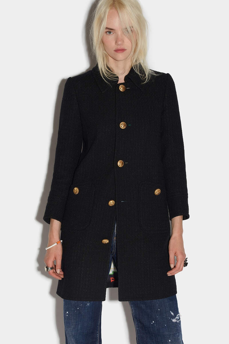 PATCH POCKET COAT - 3