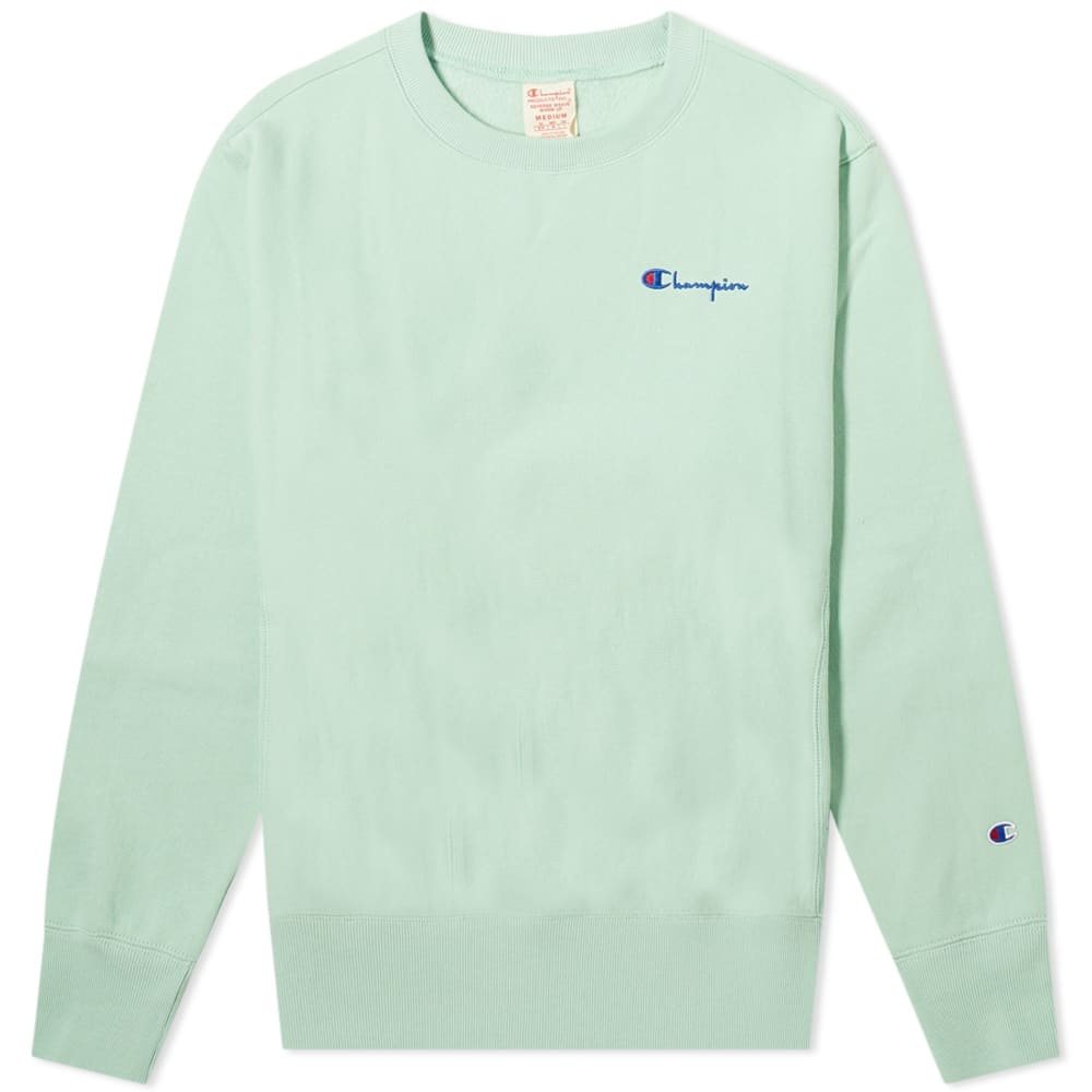 Champion Reverse Weave Women's Small Script Logo Crew Sweat - 1