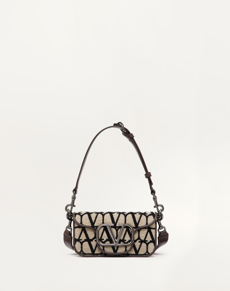 MINI LOCÒ TOILE ICONOGRAPHE SHOULDER BAG 1