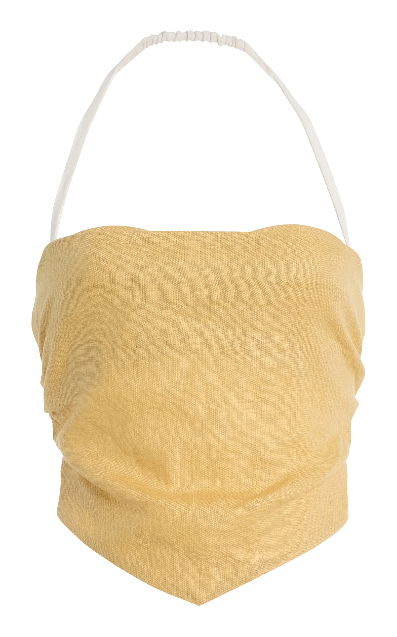 Carlotta Linen Scarf Camisole Top yellow - 1
