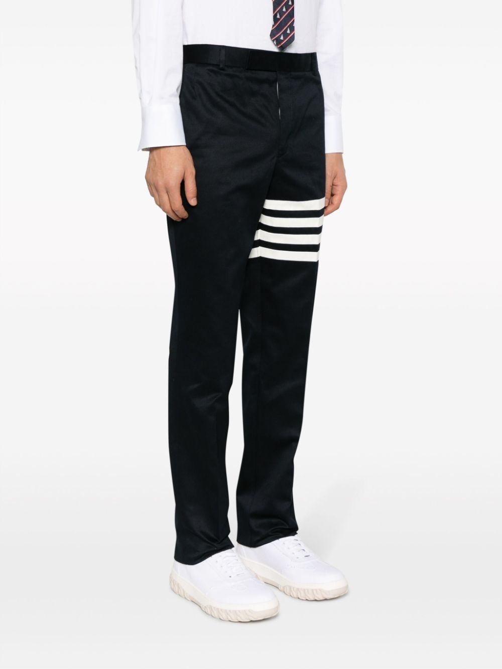 4-Bar unconstructed chino trousers - 3