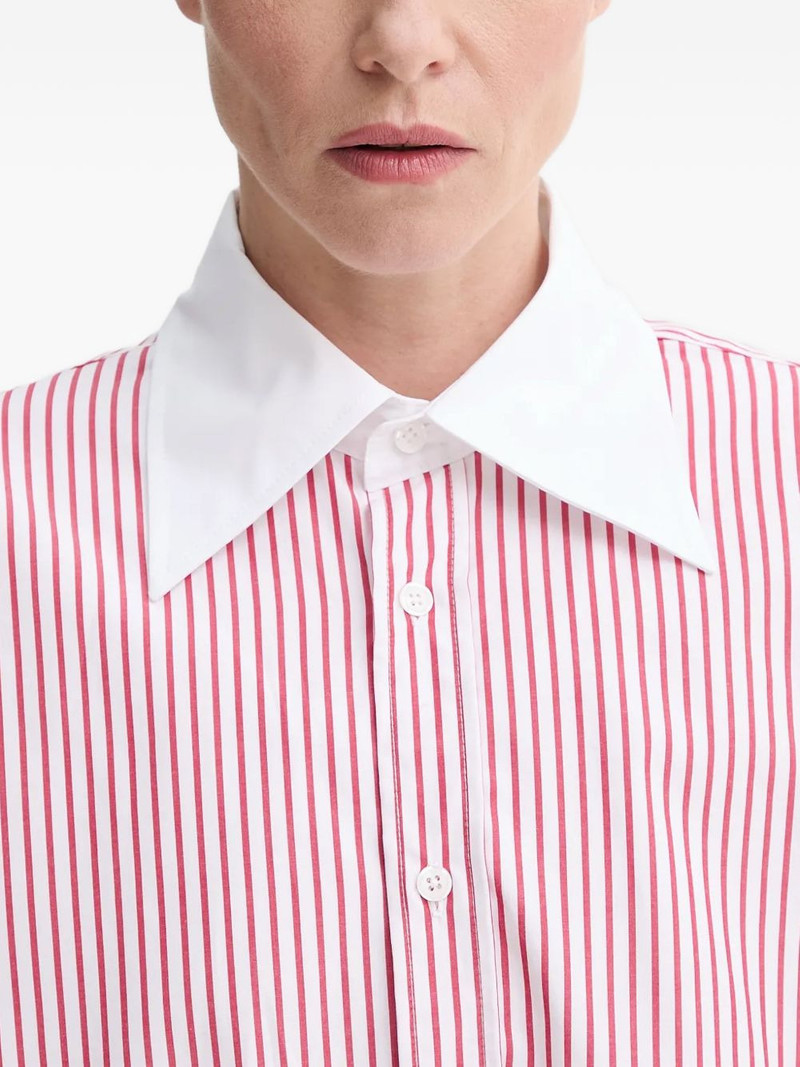 striped-pattern shirt 4