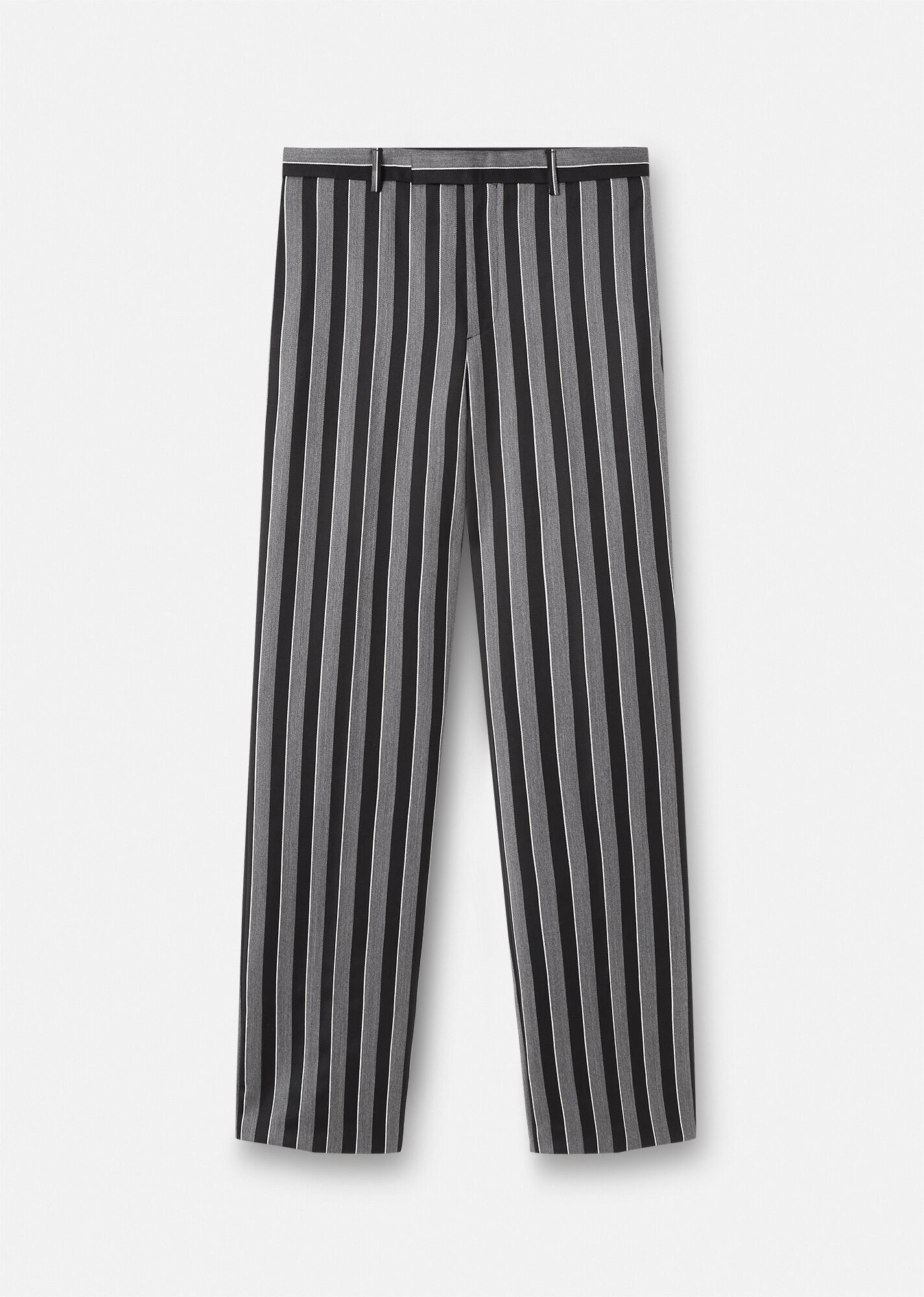 Striped Wool Pants - 1