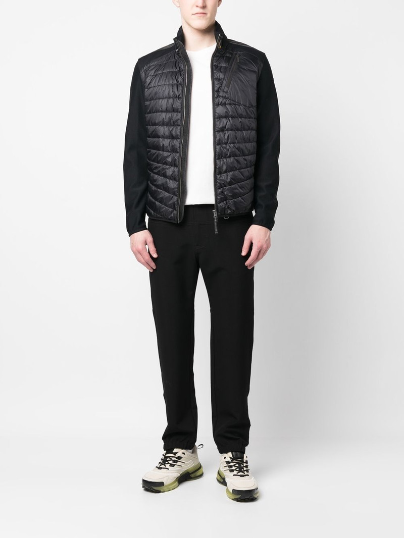 PARAJUMPERS logo-patch padded jacket outlook