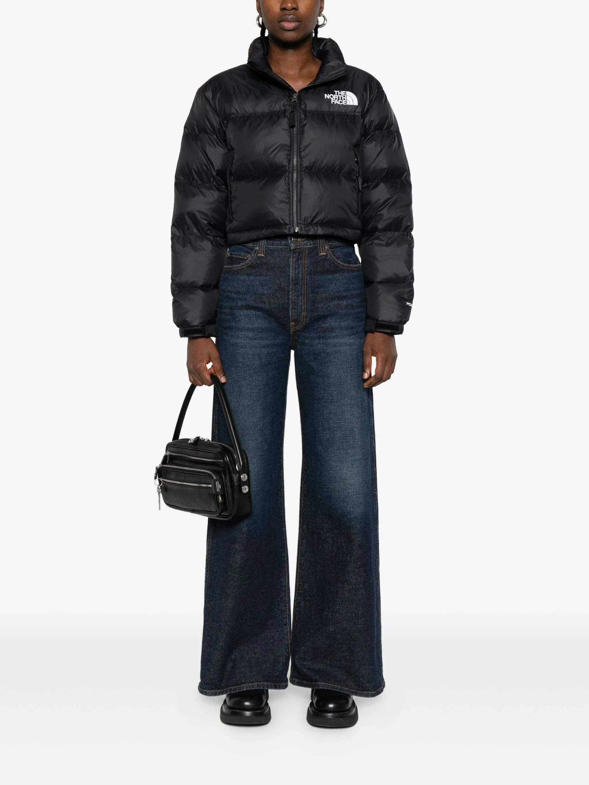 The North Face Cropped Puffer Jacket - 3