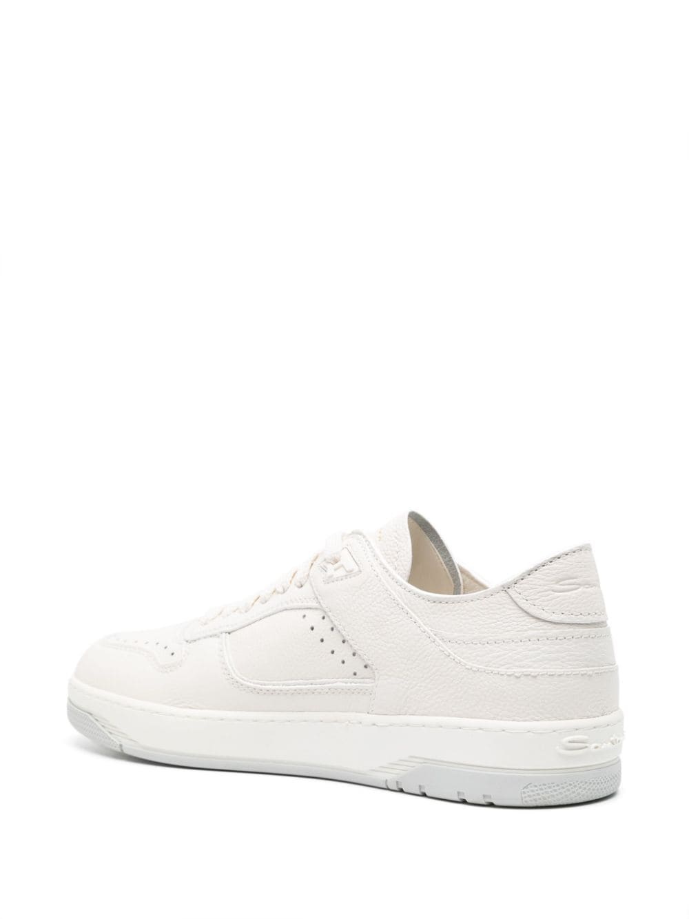 Sneak-Air panelled leather sneakers - 4