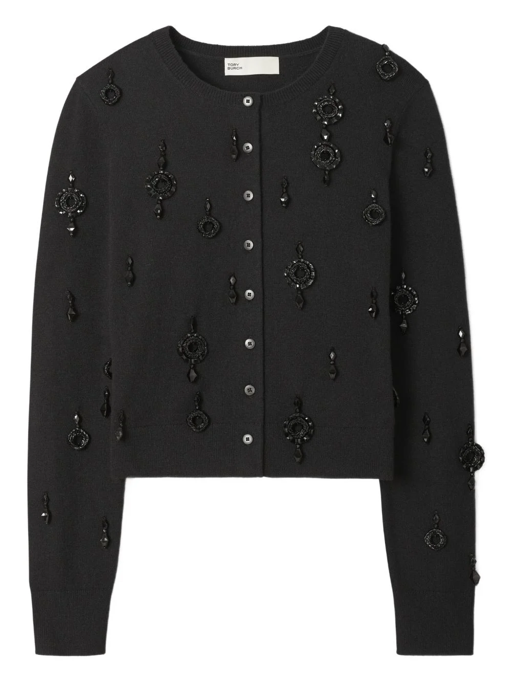 embellished cardigan - 1