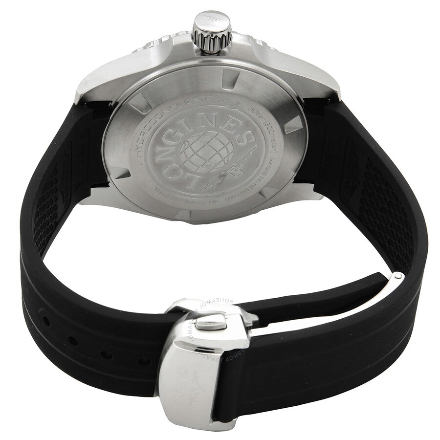 Longines Hydroconquest GMT Automatic Black Dial Men's Watch L3.790.4.56.9 - 3
