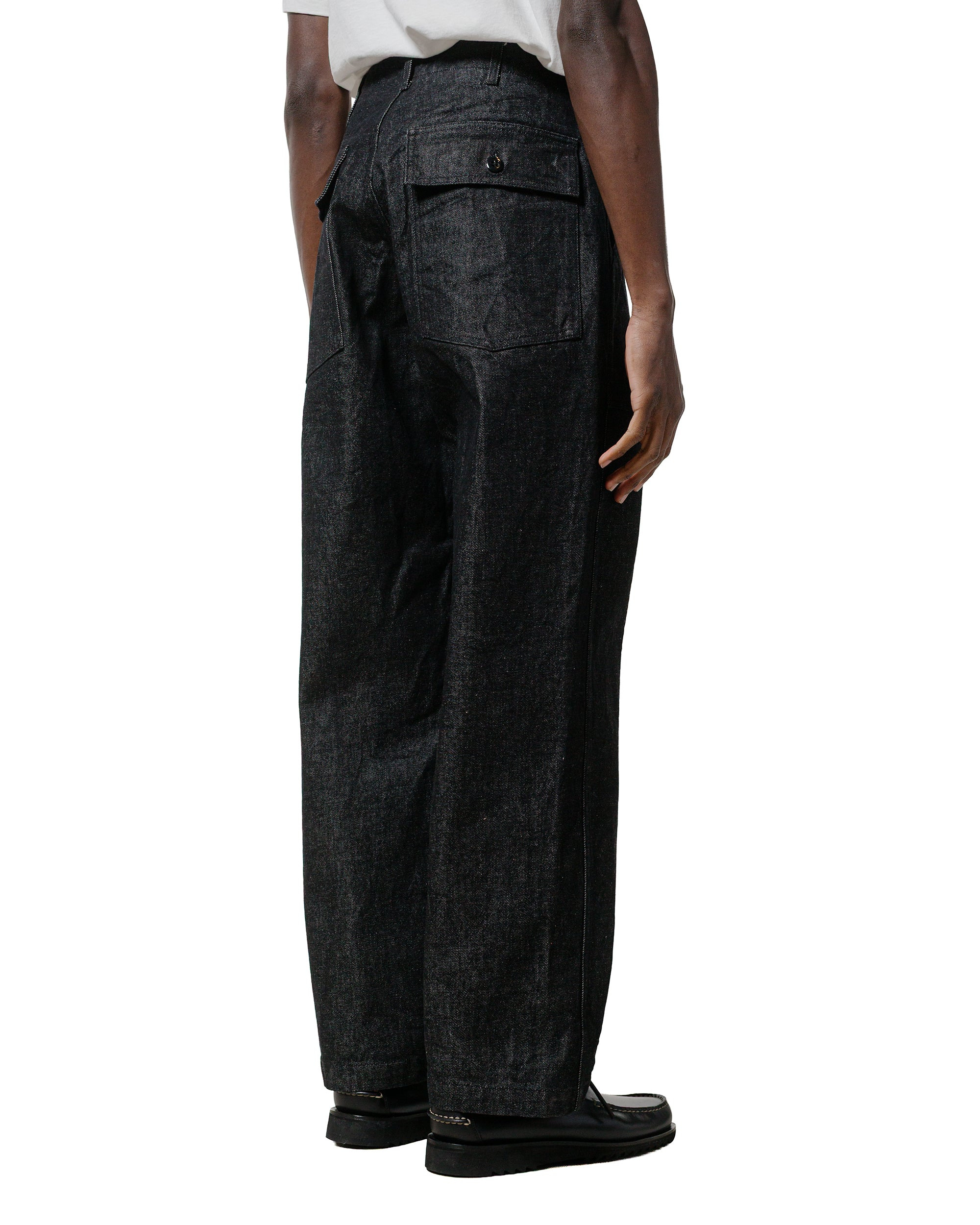 Fatigue Pant Black 14oz Cone Denim - 3