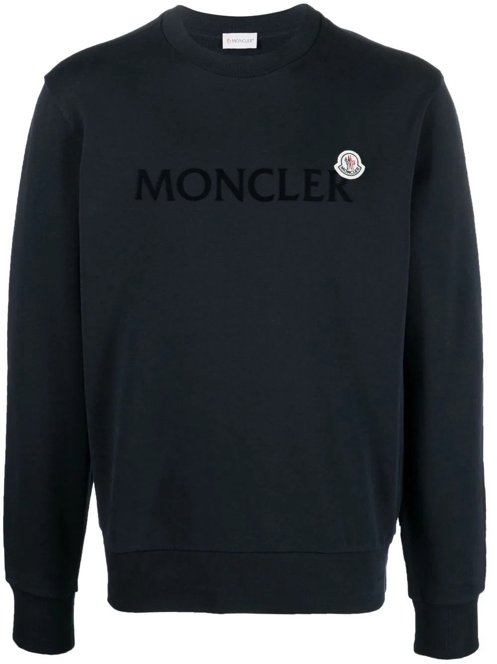 logo-print long-sleeve sweatshirt - 1