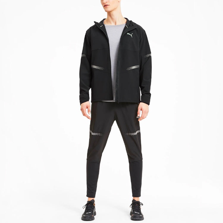 PUMA Runner ID Hooded Jacket 'Black' 519382-01 - 5