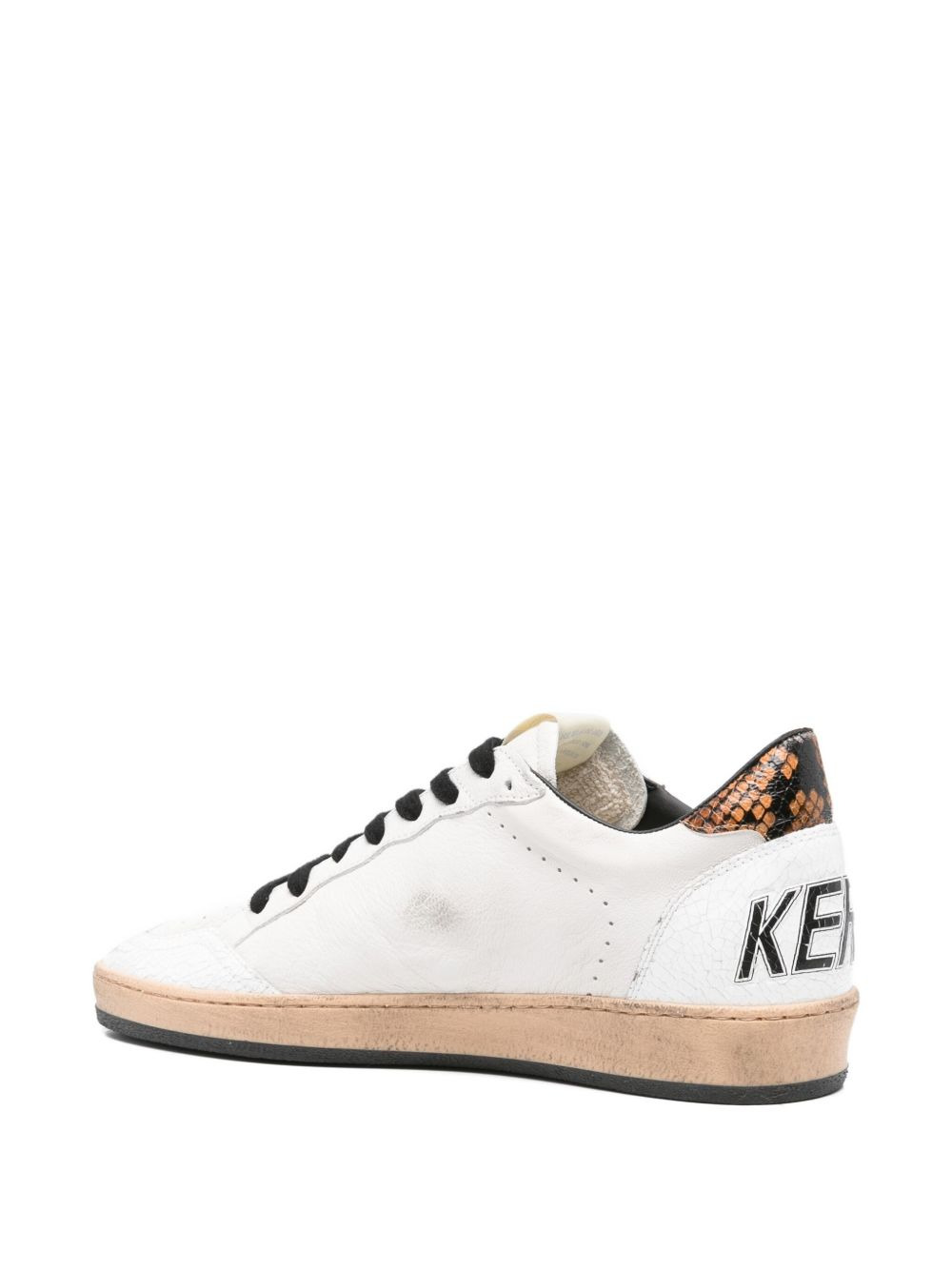 Ball Star snake-detail sneakers - 3