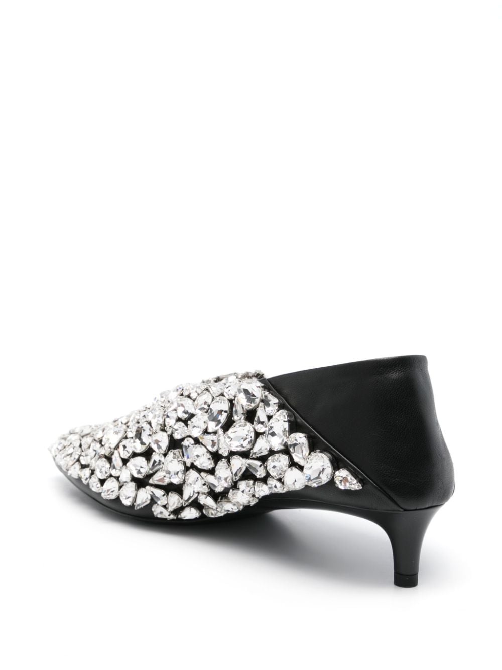 40mm crystal-embellished pumps - 3