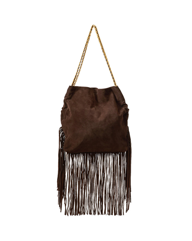 LARGE FRINGE VERONICA BEARD SLOUCH BAG 7