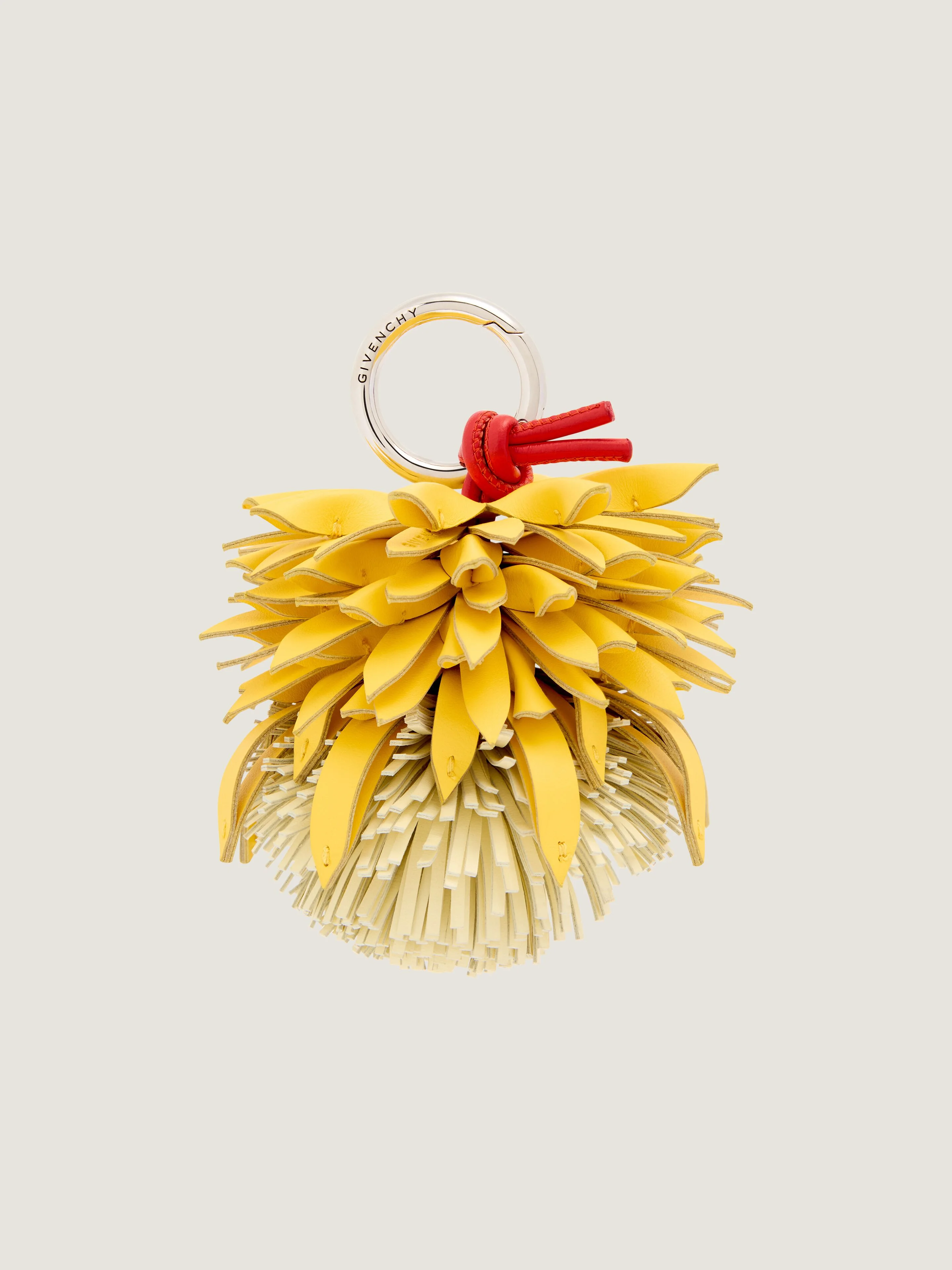 BICOLOR THISTLE CHARM IN NAPPA LEATHER - 1