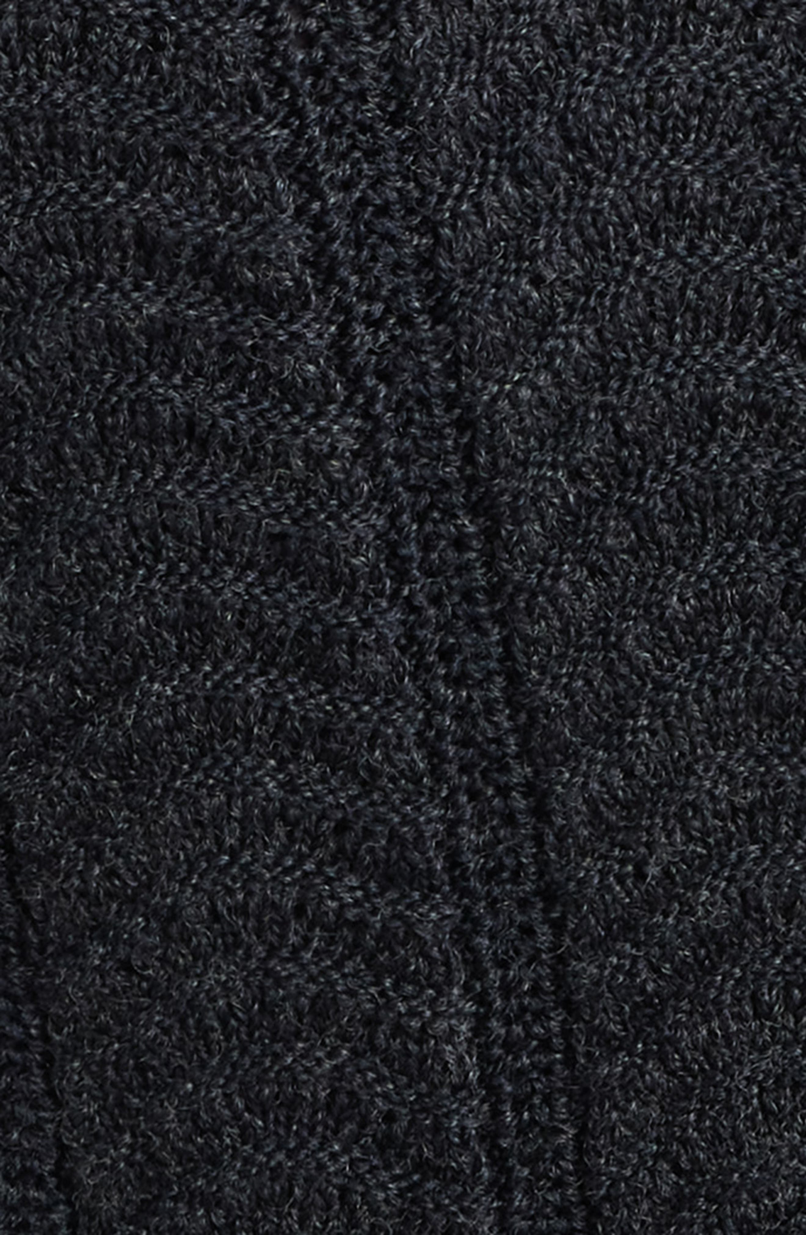 rag & bone Francesca Wool Blend Cardigan in Charcoal at Nordstrom - 6