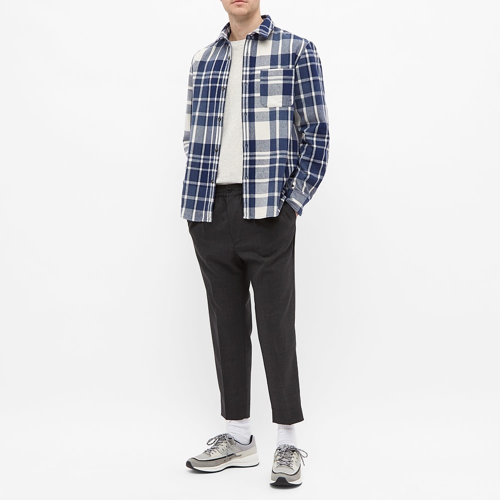 A.P.C. Trek Wool Flannel Overshirt - 6